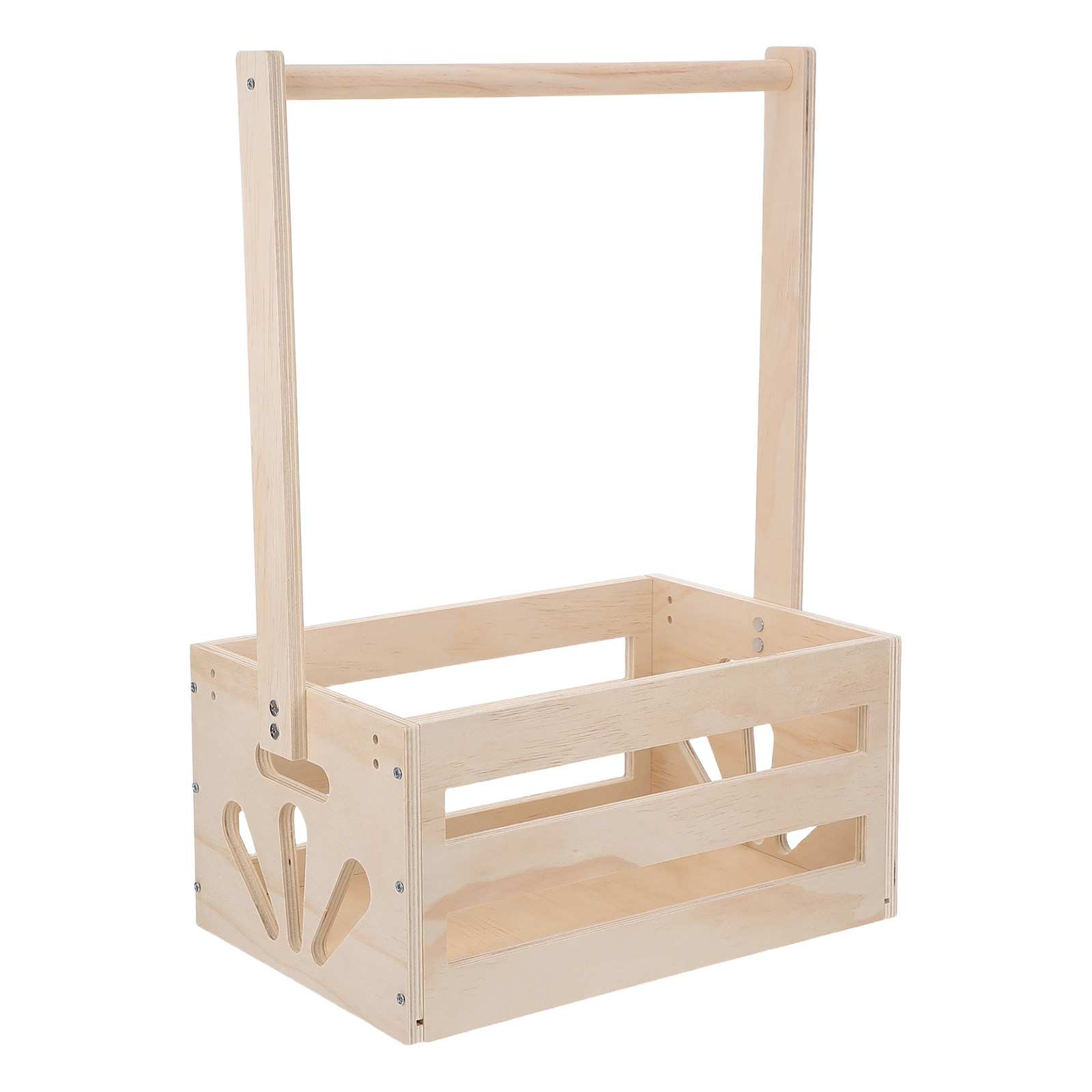 Baby Nursery Handles - Scatola portaoggetti in legno per la