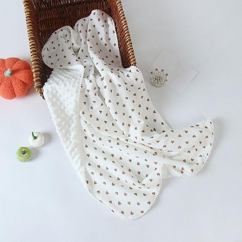 Baby Boy Nursery Quilt - L38E Morbide coperte per cameretta dei