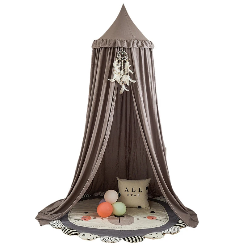 Baby Nursery Equipment - Tenda per bambini rosa grigio bianco