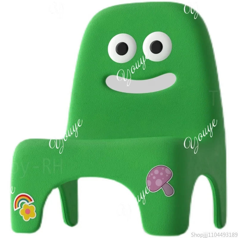 Baby Nursery Green - A49 Simpatico sgabello giocattolo verde per