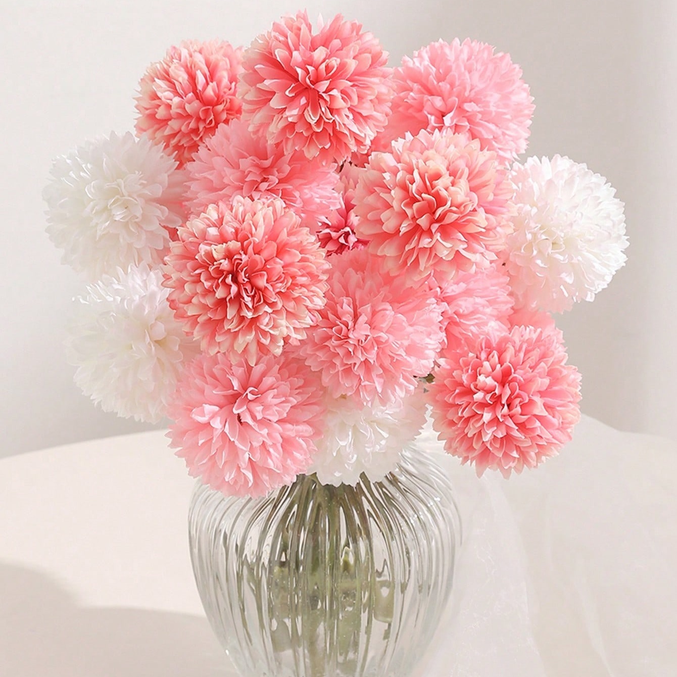 Baby Nursery Fabric - Bouquet di fiori artificiali di ortensie