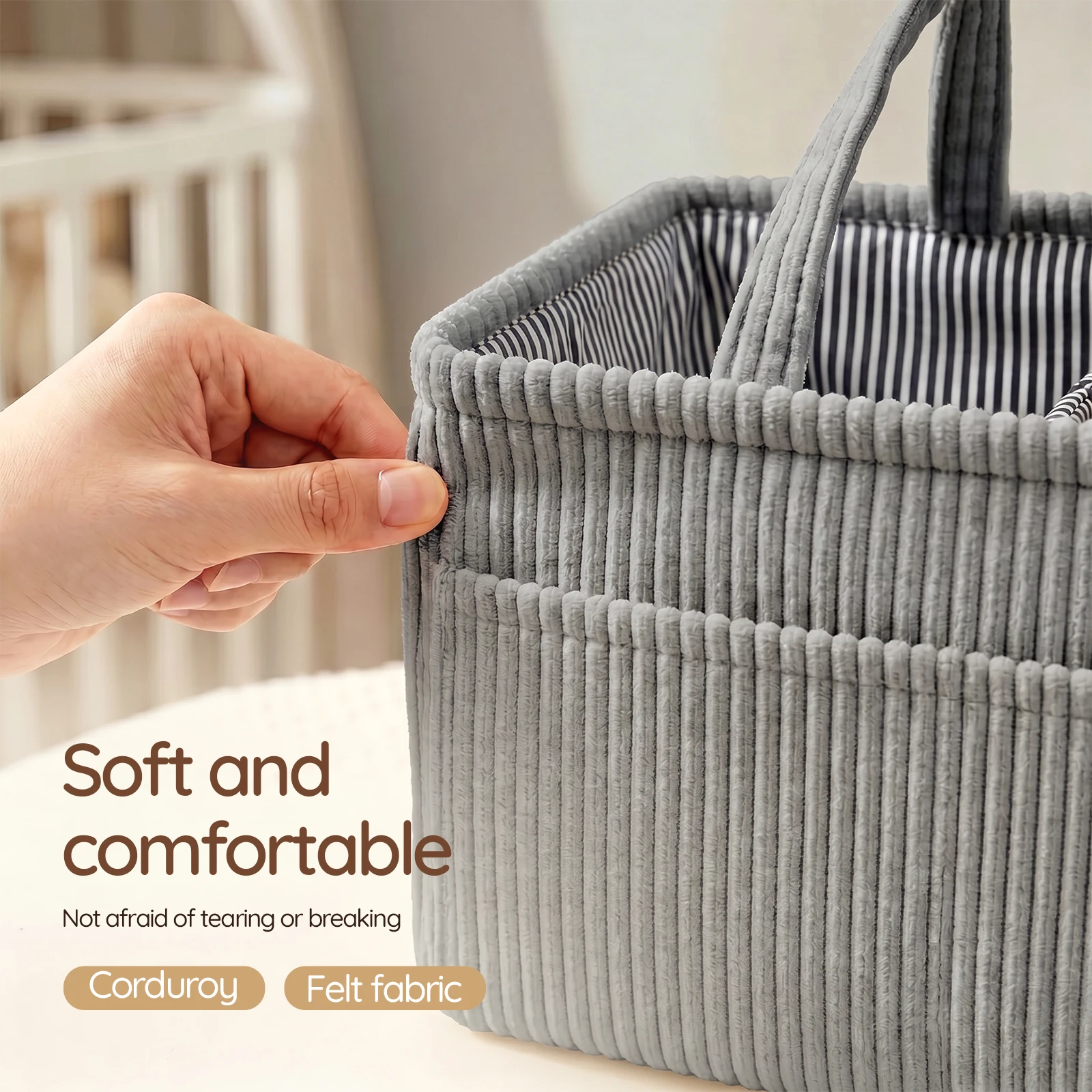 Organizzatore pieghevole in ve - Baby Nursery Handles recensione e prezzo