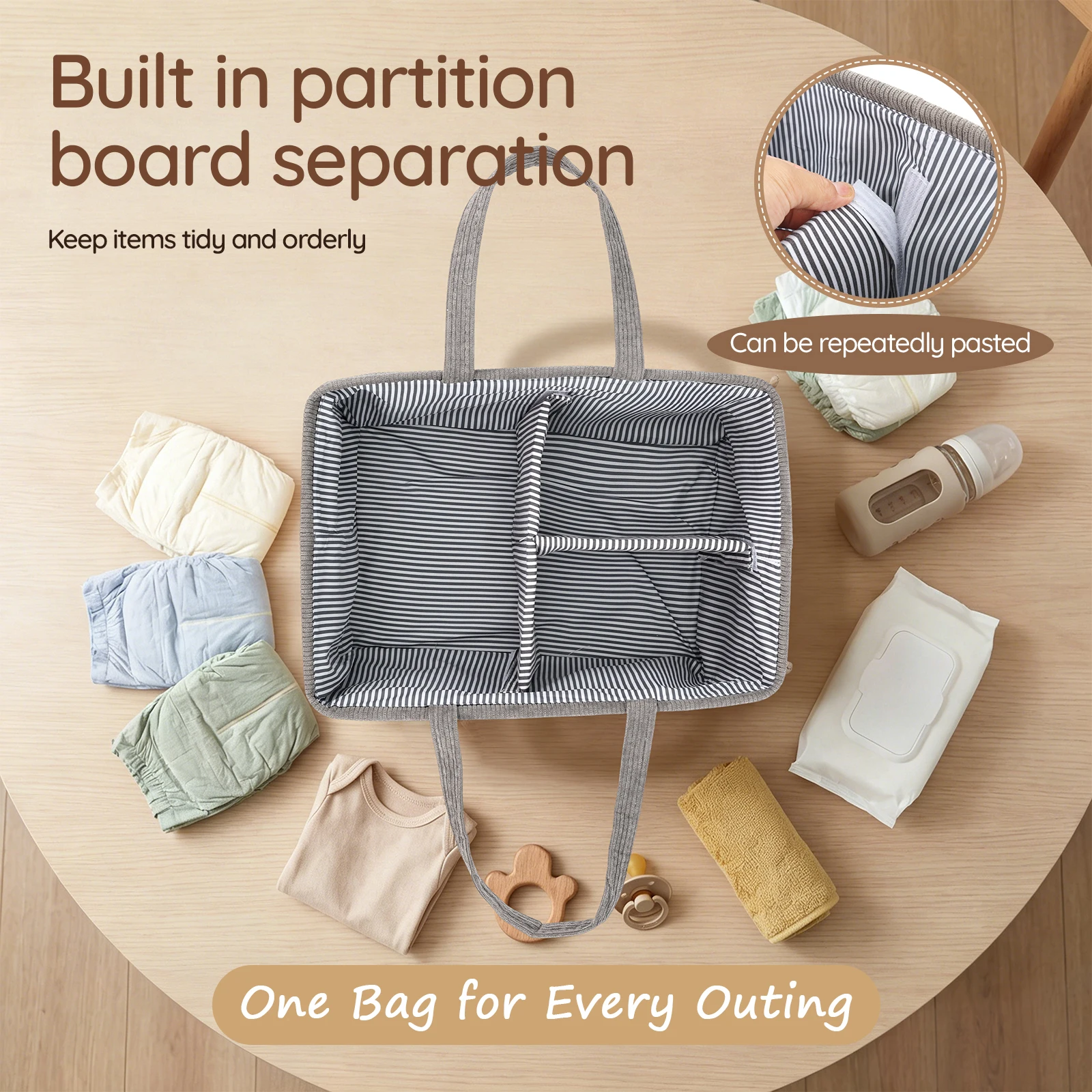 Organizzatore pieghevole in ve - Baby Nursery Handles recensione e prezzo