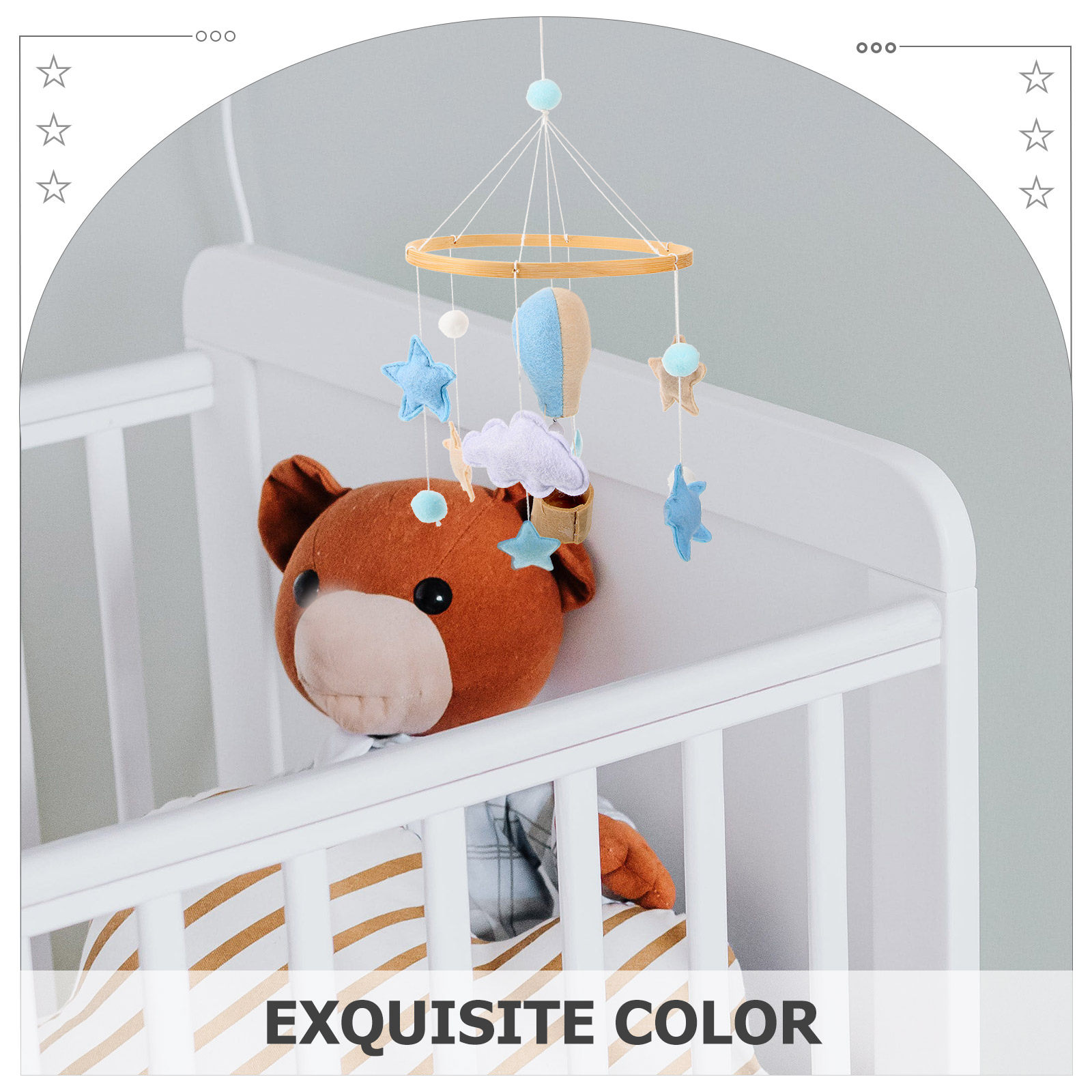 Mobile per Culla a Tema Nuvole - Baby Nursery Themes Girl recensione e prezzo
