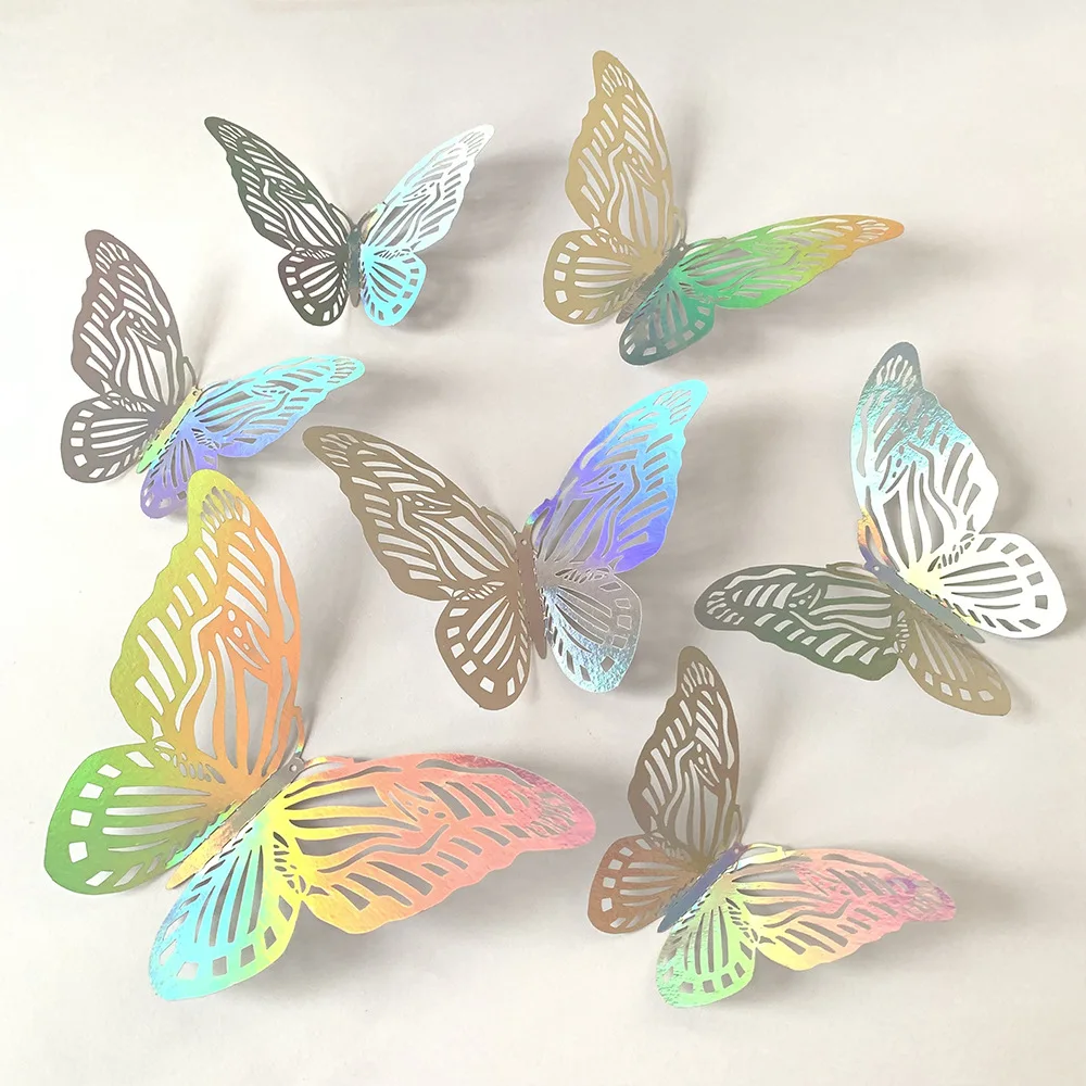 12 pezzi colorati argento farf - Baby Girl Nursery Quotes recensione e prezzo