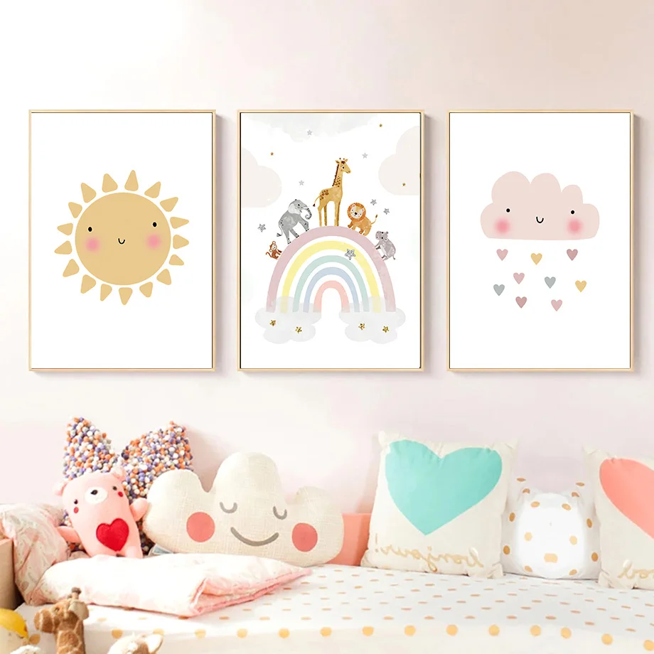 Poster e Stampe Nordiche con G - Baby Nursery Fabric recensione e prezzo