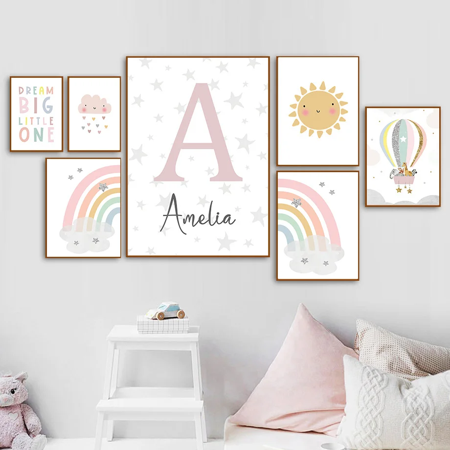 Poster e Stampe Nordiche con G - Baby Nursery Fabric recensione e prezzo