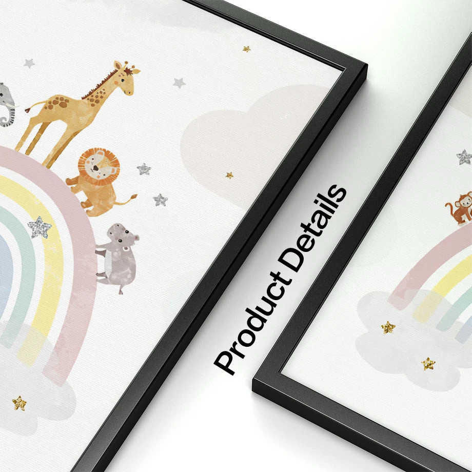 Poster e Stampe Nordiche con G - Baby Nursery Fabric recensione e prezzo