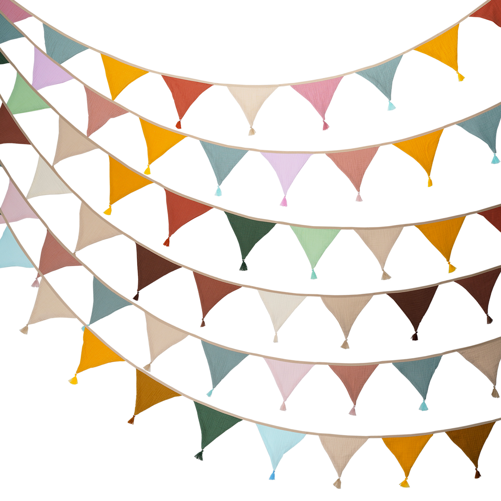 Ghirlanda in Tessuto da 2,6M/8 - Baby Nursery Fabric recensione e prezzo
