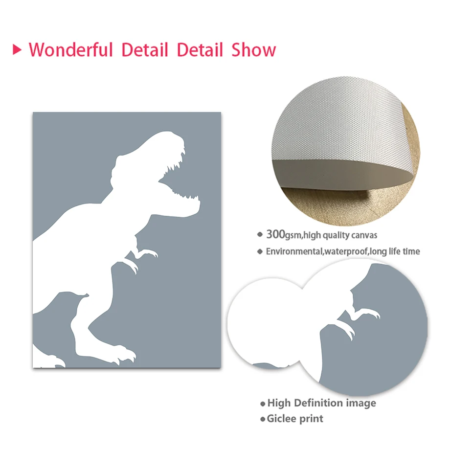 Dinosauro giurassico Tyrannosa - Baby Girl Nursery Quotes recensione e prezzo