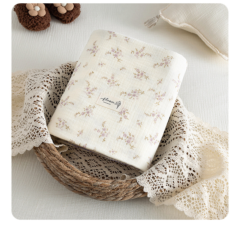 Copertina in mussola per neona - Baby Boy Nursery Quilt recensione e prezzo