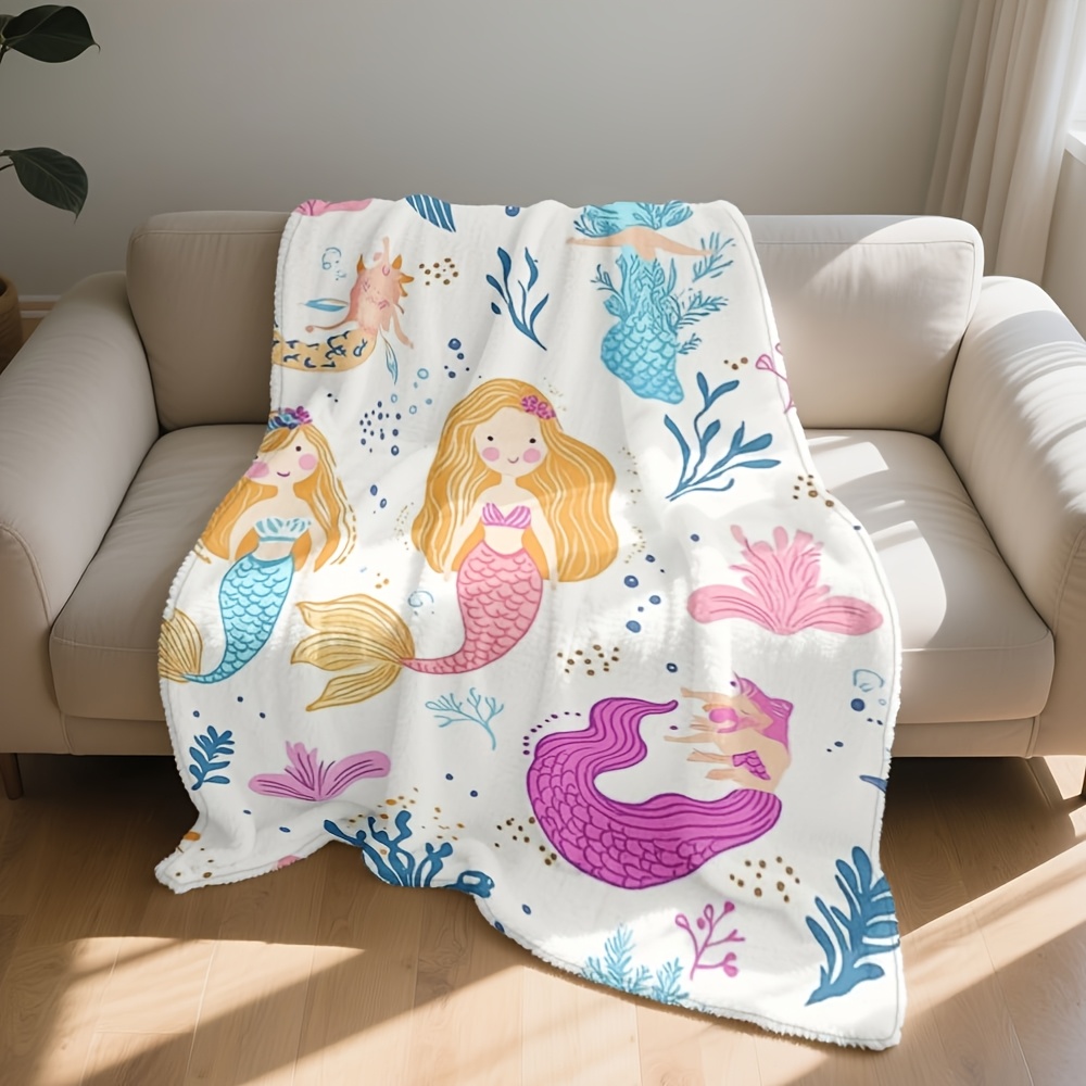Coperta in pile a tema oceano  - Baby Nursery Themes Girl recensione e prezzo