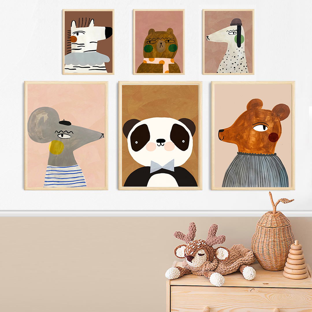 Poster per Cameretta con Simpa - Baby Zebra Nursery recensione e prezzo