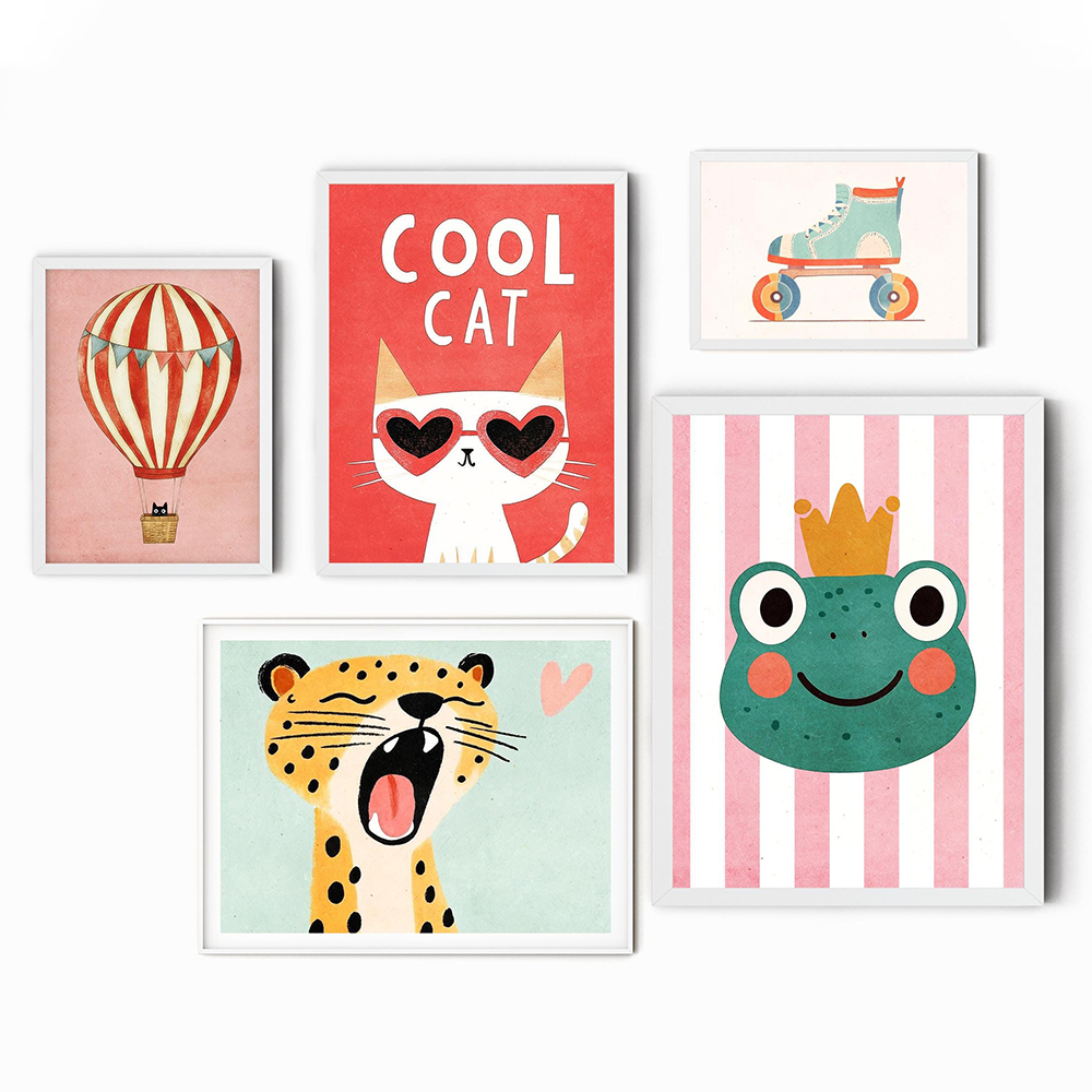 Animali divertenti Tigre Leone - Baby Nursery Neutral recensione e prezzo