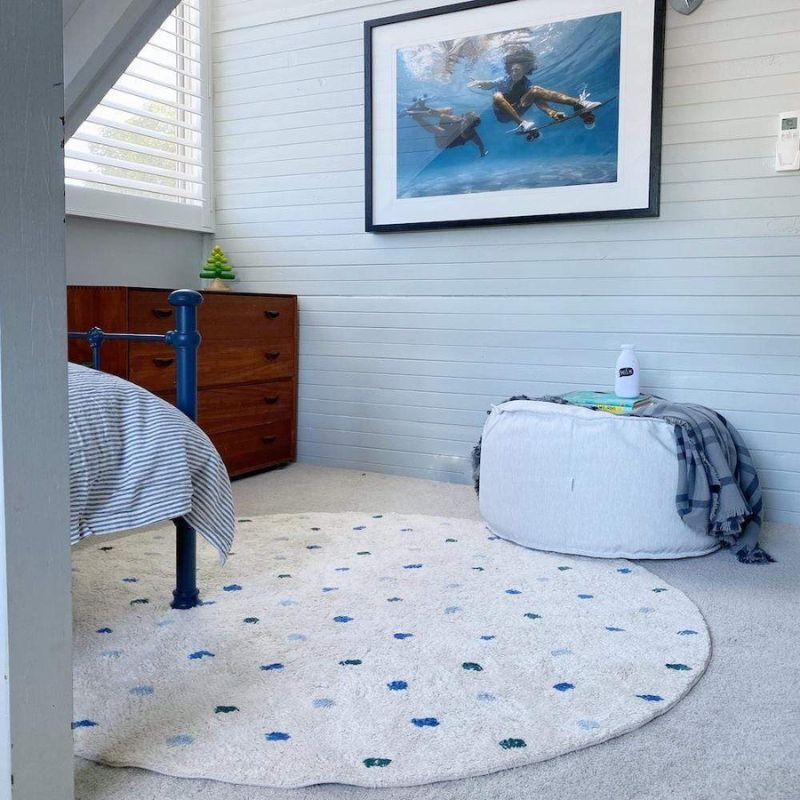 Dot Fluffy Carpet soggiorno ro - Baby Nursery Fabric recensione e prezzo