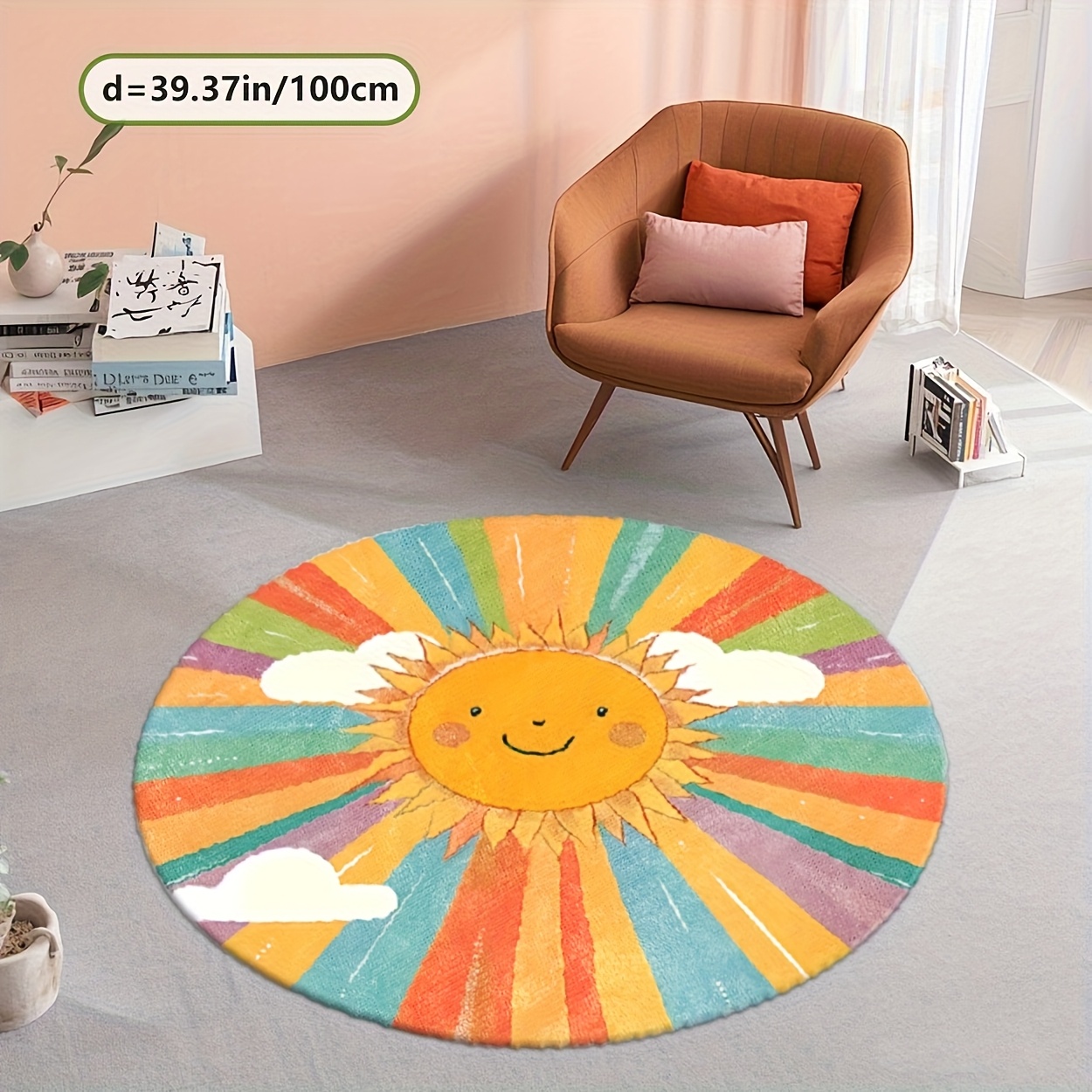 Carino Tappeto Rotondo in Pelu - Baby Nursery Themes Girl recensione e prezzo