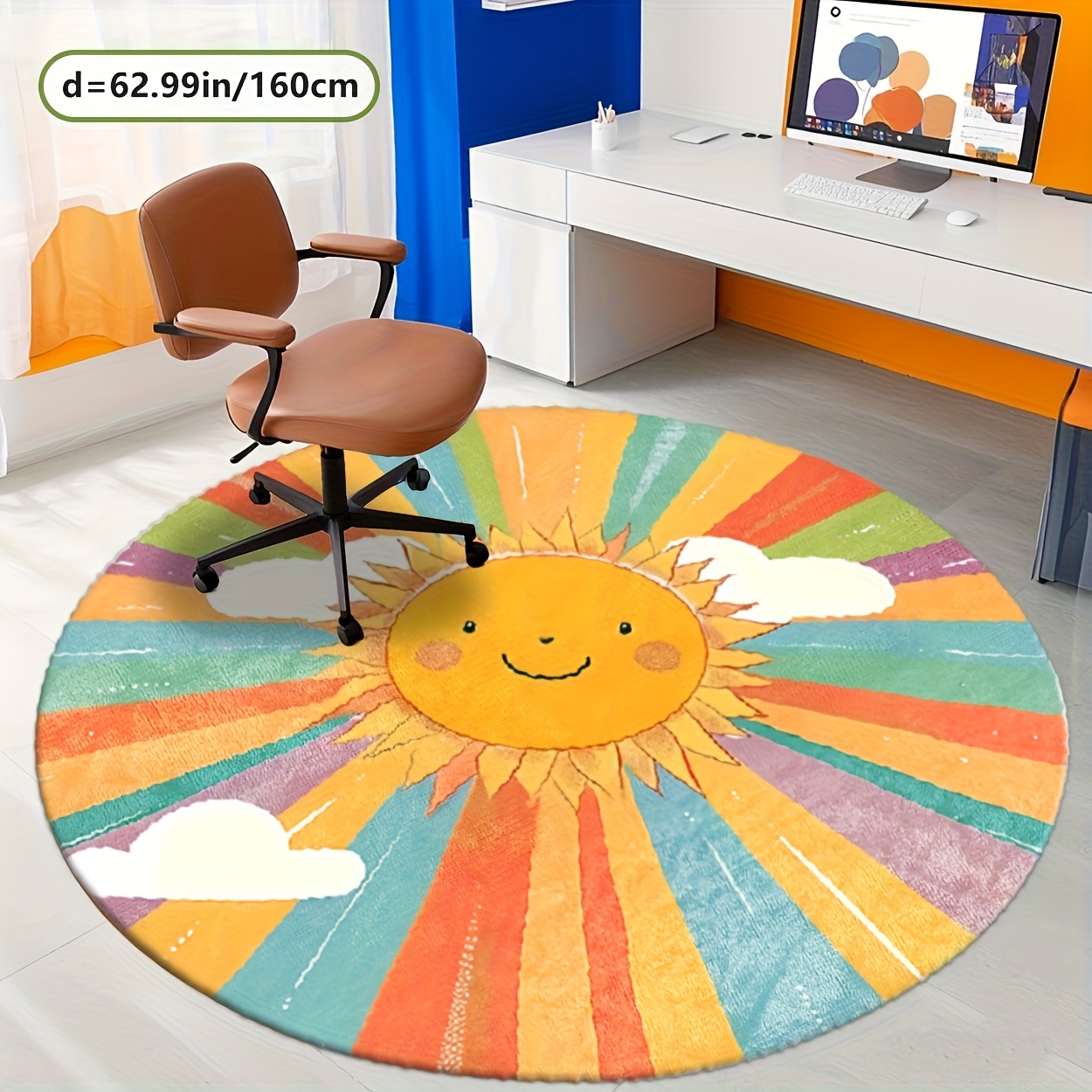 Carino Tappeto Rotondo in Pelu - Baby Nursery Themes Girl recensione e prezzo