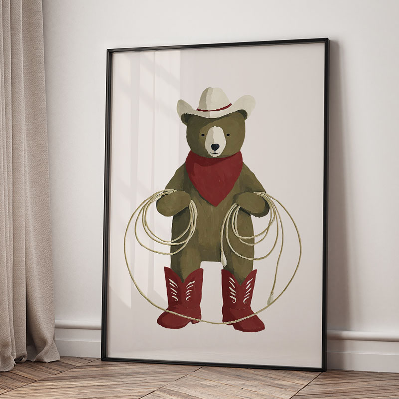 Divertenti Poster e Stampe su  - Baby Nursery Fabric recensione e prezzo