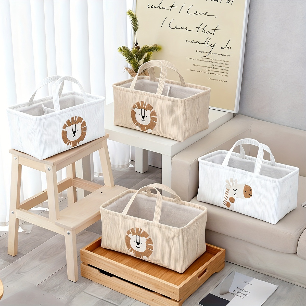 Cesto Portaoggetti Pieghevole  - Baby Nursery Handles recensione e prezzo