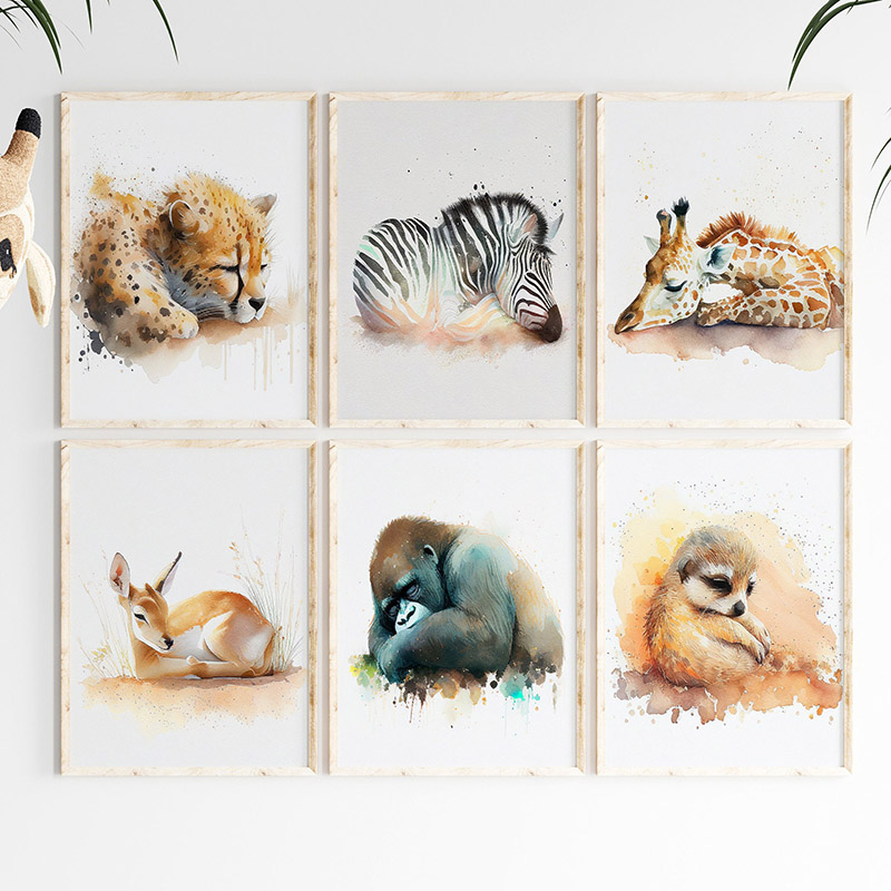 Poster da parete con animali d - Baby Zebra Nursery recensione e prezzo