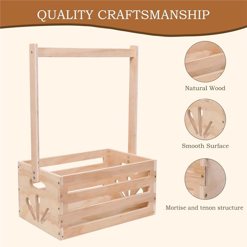 Cesto Regalo in Legno per Baby - Baby Nursery Handles recensione e prezzo