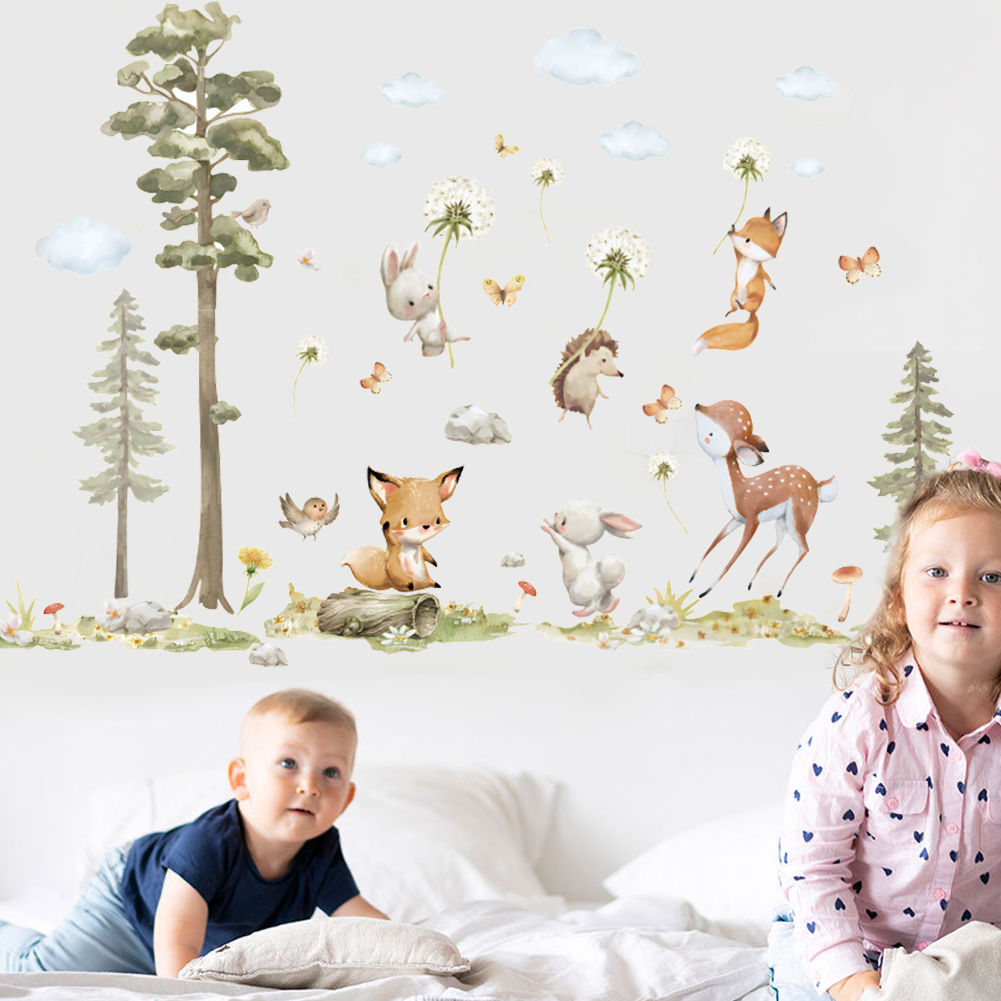 Simpatici animali della forest - Baby Girl Nursery Quotes recensione e prezzo