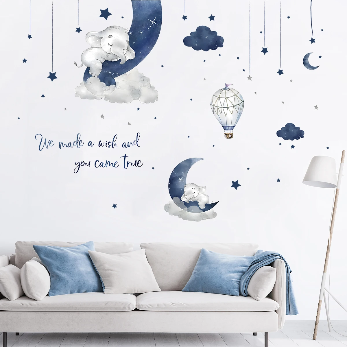 1 pezzo di cartone animato ani - Baby Girl Nursery Quotes recensione e prezzo