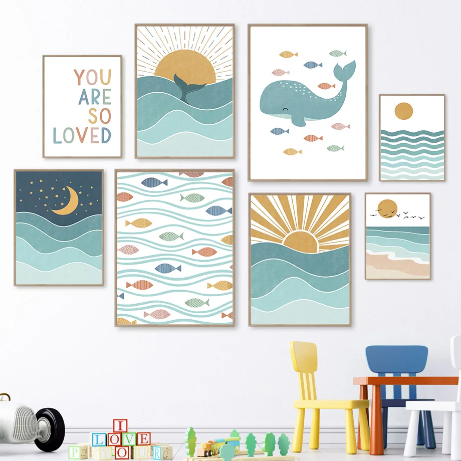 1 pezzo di quadro su tela senz - Baby Girl Nursery Quotes recensione e prezzo