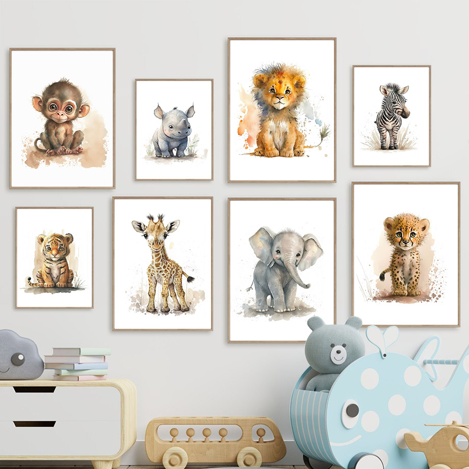 Animali della Nidoceche: Leone - Baby Zebra Nursery recensione e prezzo