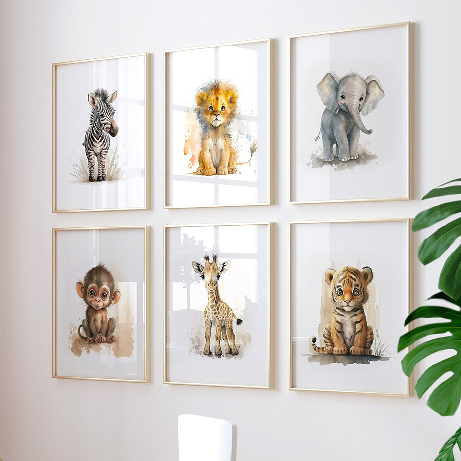 Animali della Nidoceche: Leone - Baby Zebra Nursery recensione e prezzo