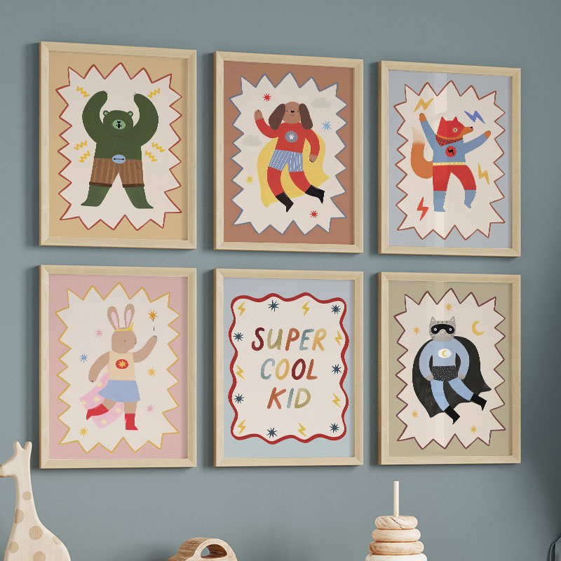 Divertenti Cartoni Animati Sup - Baby Nursery Fabric recensione e prezzo