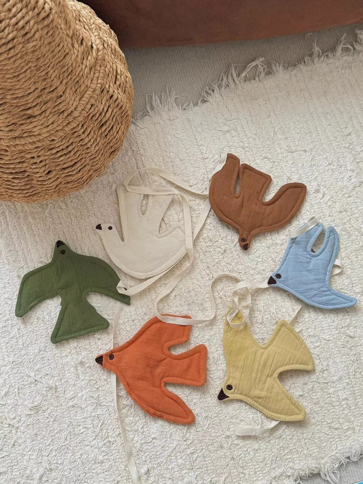 Ghirlanda di Bandierine in Tes - Baby Nursery Fabric recensione e prezzo